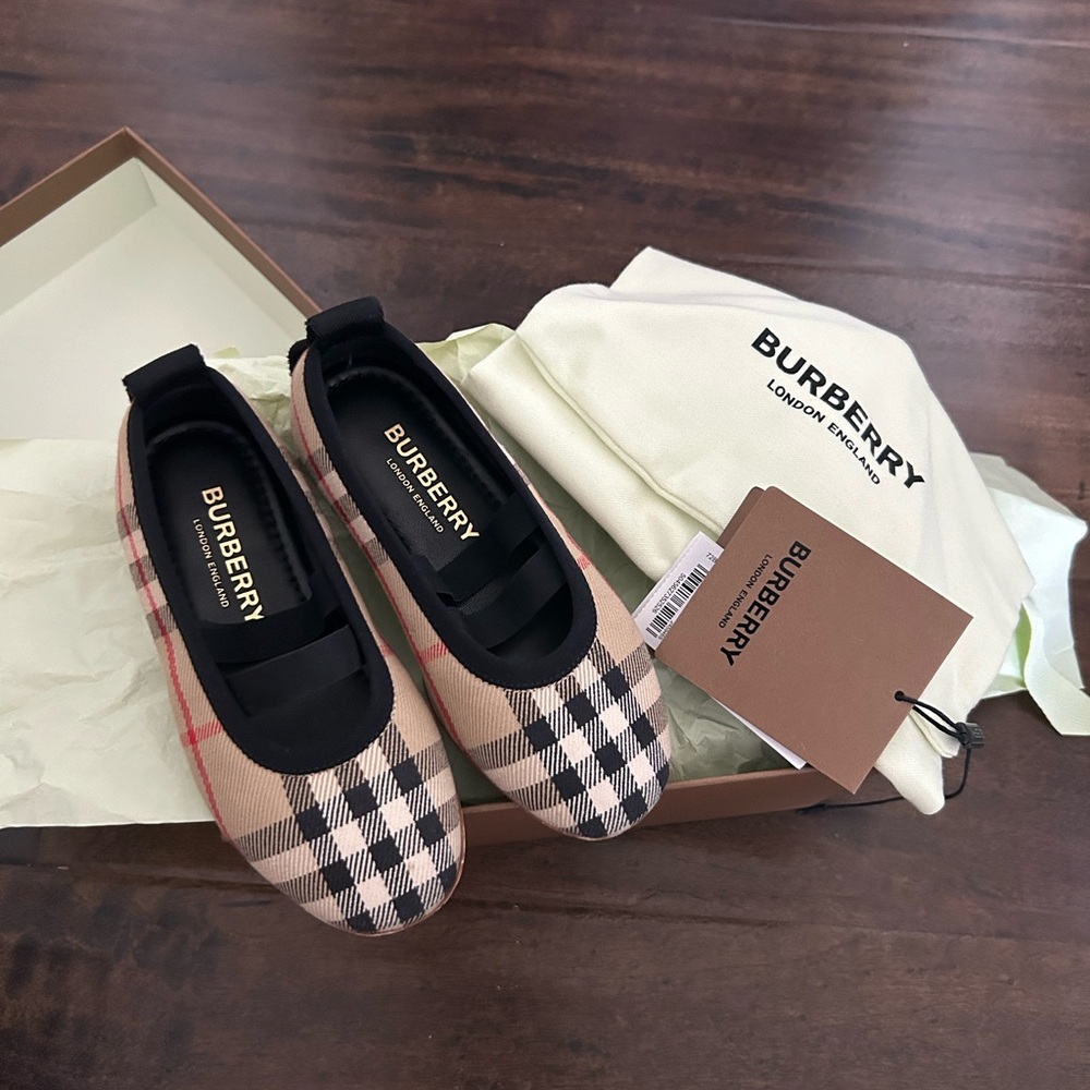 Burberry Toddler Girls Mini Grace Flats